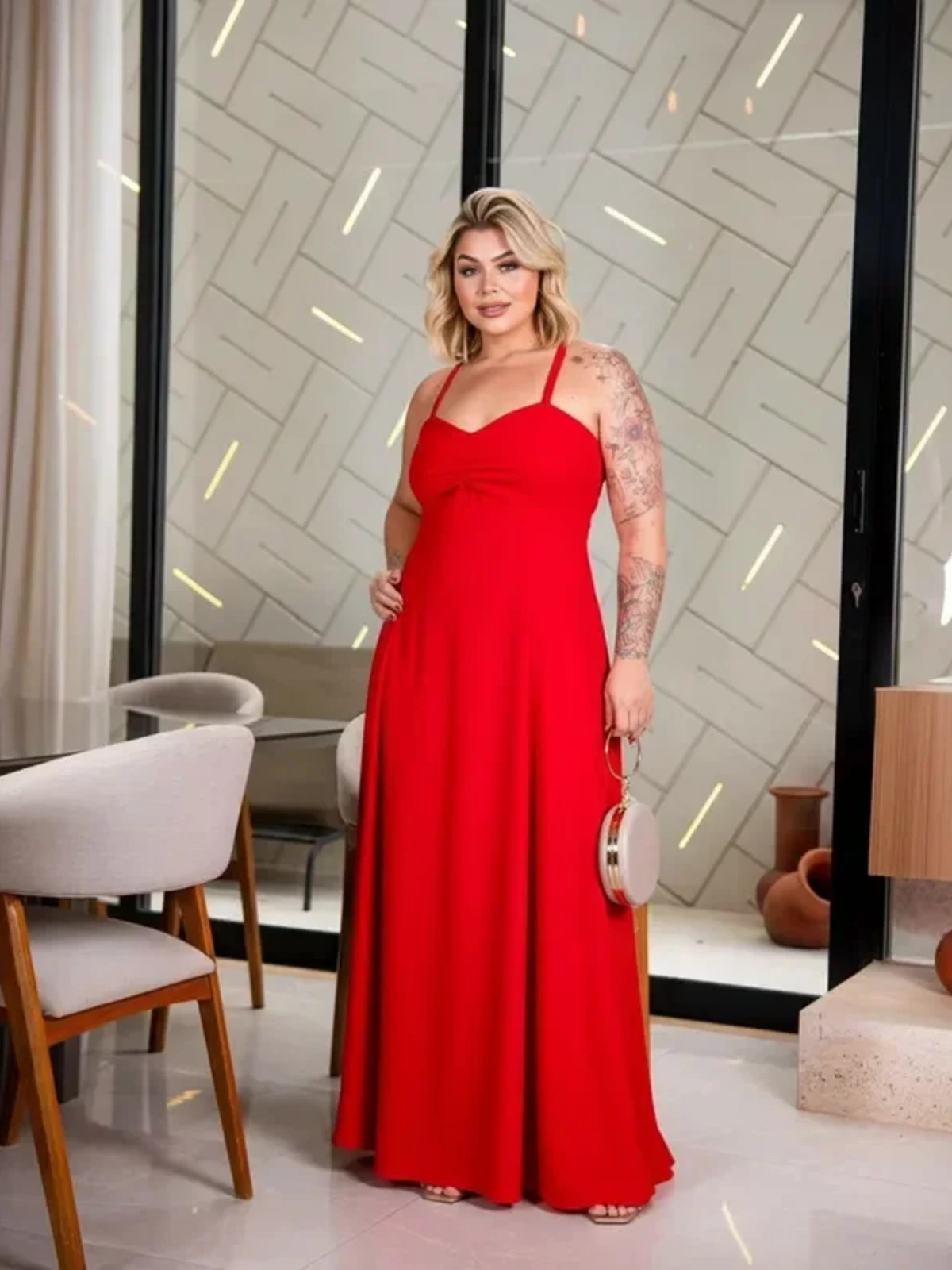 miniatura Vestido Longo Ana Paula
