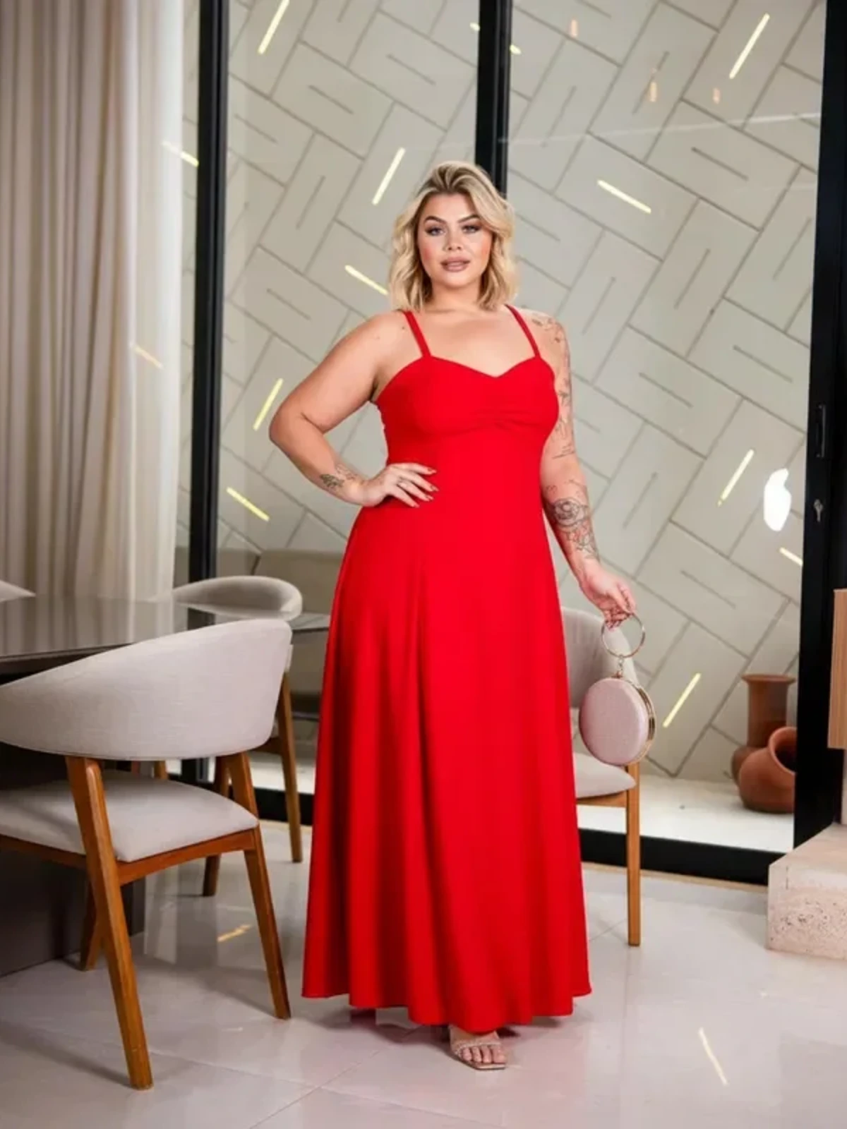 miniatura Vestido Longo Ana Paula