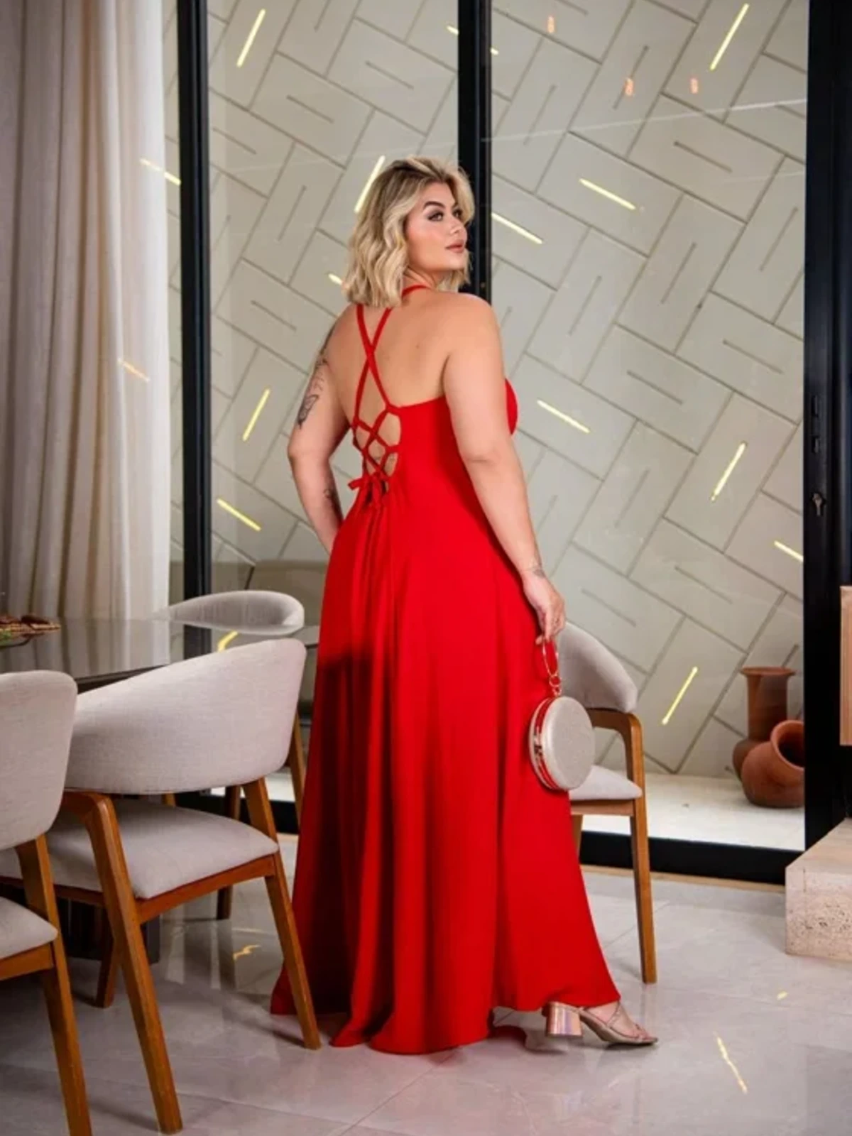 miniatura Vestido Longo Ana Paula